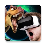 vr videos 360 android application logo